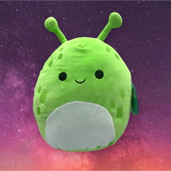 SQUISHMALLOWS 11" FINN Slug Space Alien NWT RARE 2024 - Picture 1 of 7